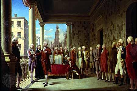 unknow artist the first President of the United States which took place on April 30, 1789. Norge oil painting art